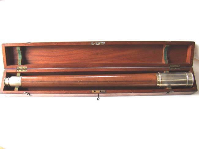 A RARE and HISTORIC Telescope Presented by the British Government To Cape Cod Sea Captain Elkanah Crowell on Oct. 29, 1865 — image 3